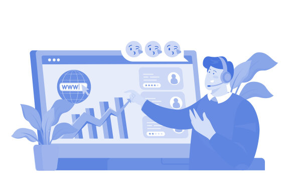 M733_Customer Support Illustration Pack 2