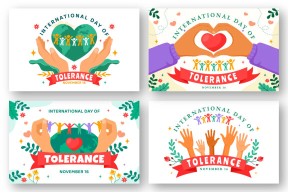 12 International Day of Tolerance Illustration