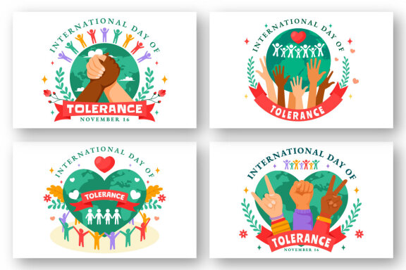 12 International Day of Tolerance Illustration
