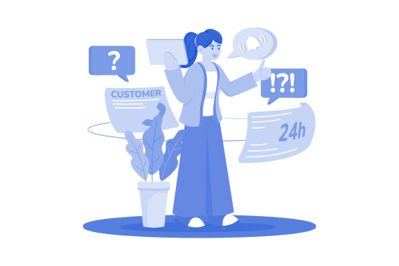 M731_Multitasking Concept Illustration Pack