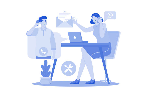 M729_ Multitasking Concept Illustration Pack