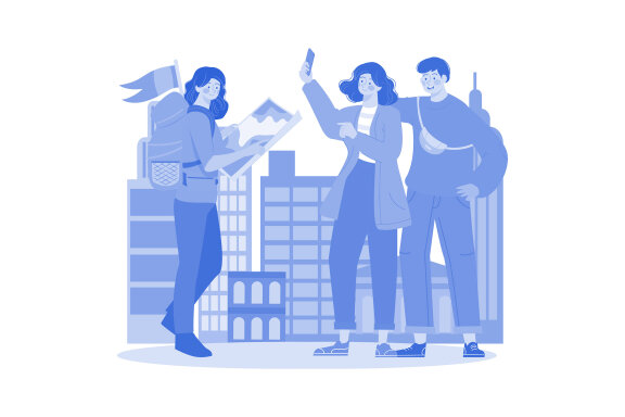 M728_Holiday & Travel Illustration Pack