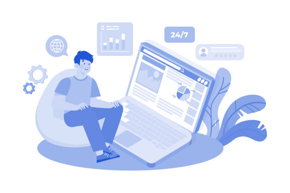 M727_Digital Marketing Illustration Pack 1