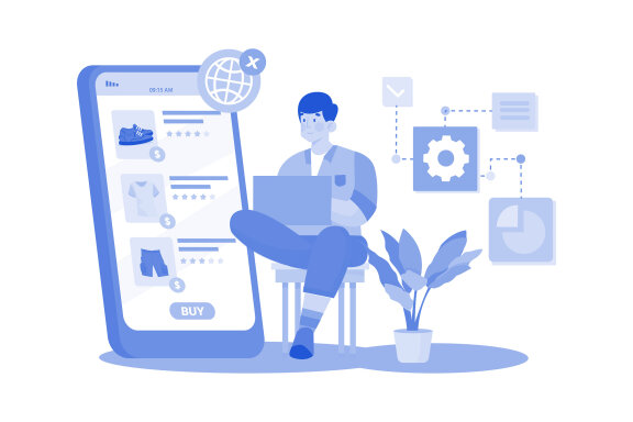 M727_Digital Marketing Illustration Pack 2