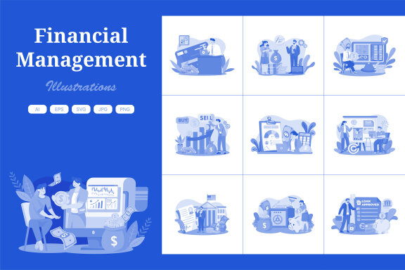 M724_Financial Management Illustration Pack 1