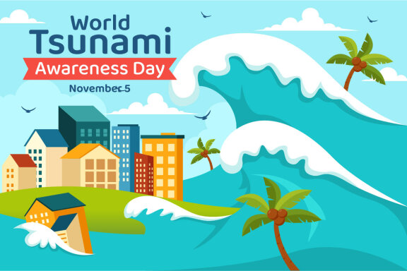 11 World Tsunami Awareness Day Illustration