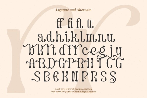 Dearshy Haislein | Slab Serif Font