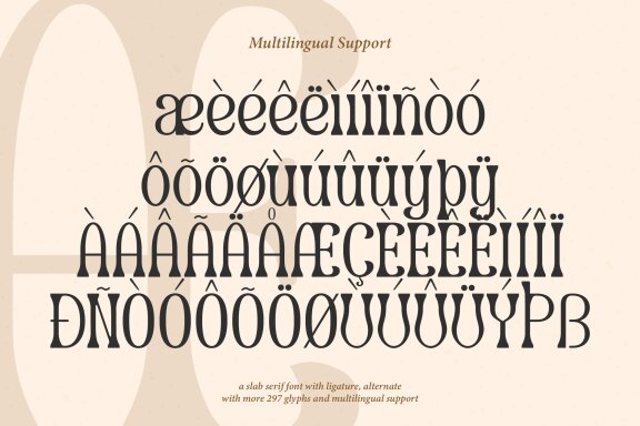 Dearshy Haislein | Slab Serif Font