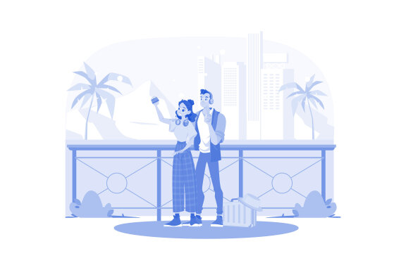 M719_Travel & Vacation Illustration Pack