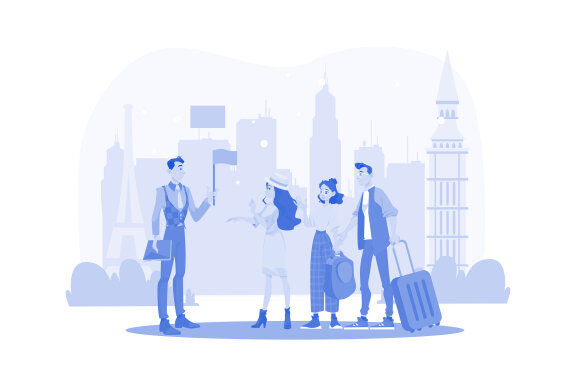M719_Travel & Vacation Illustration Pack
