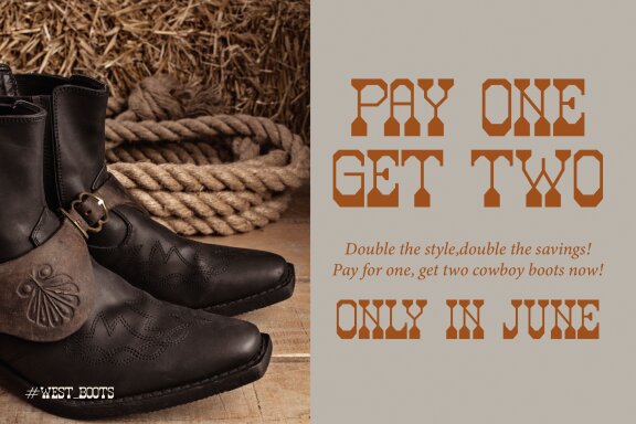 The Gasone | Western Slab Serif