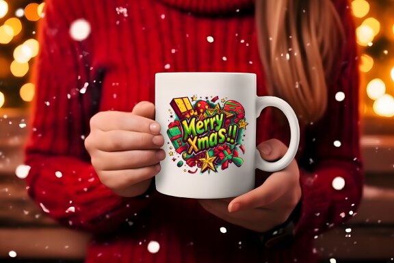 Retro Style Christmas Word Bubble Bundle