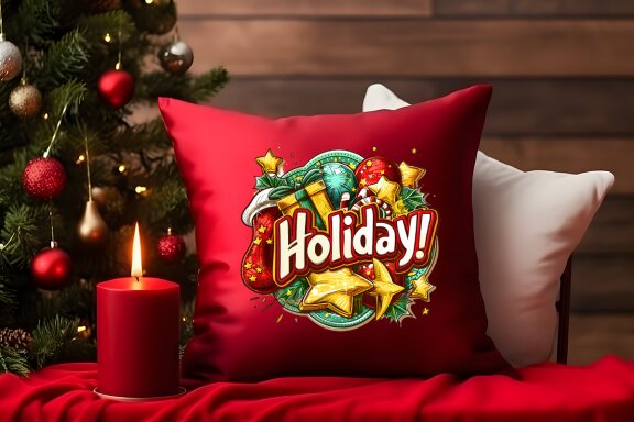 Retro Style Christmas Word Bubble Bundle