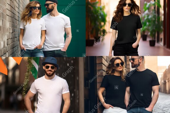 St Patrick's Day T-shirt Mockup Bundle