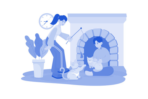 M703_Pet Love Illustration Pack