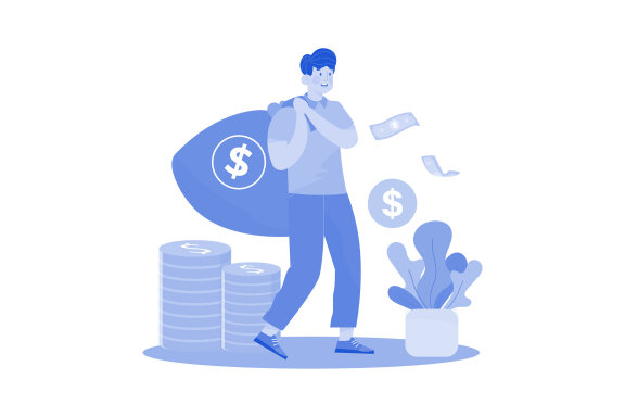 M696_Business Finance Illustration Pack 1
