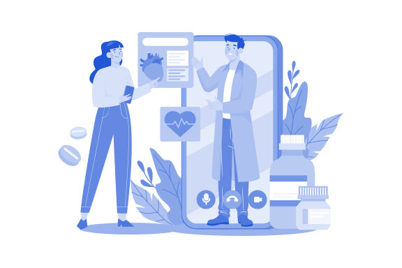 M691_Healthcare & Medical Illustration Pack