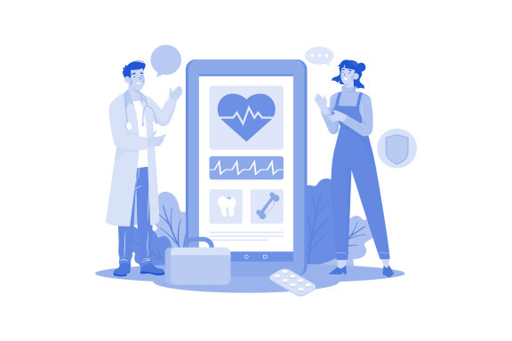 M691_Healthcare & Medical Illustration Pack