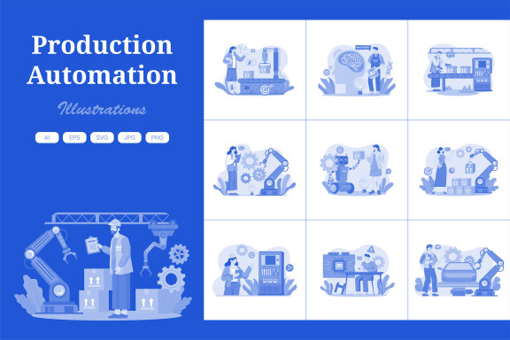 M684_Production Automation Illustration Pack 2