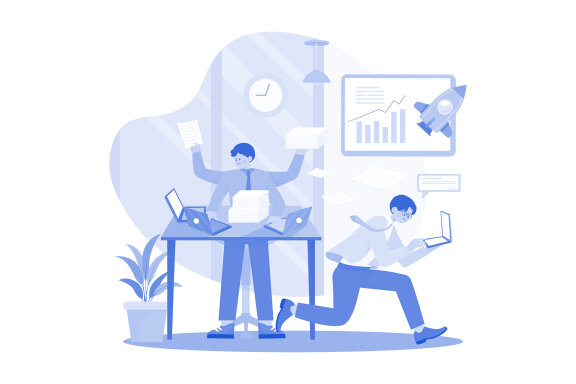 M680_Business Activities Illustration Pack