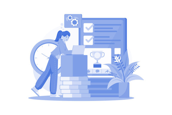 M677_Digital Marketing Illustration Pack