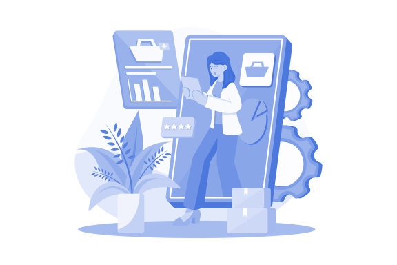 M677_Digital Marketing Illustration Pack