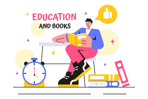 15 Education and Books Illustration