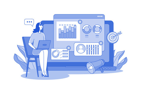 M675_Digital Marketing Illustration Pack 1