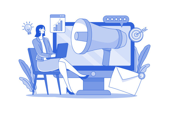 M675_Digital Marketing Illustration Pack 1