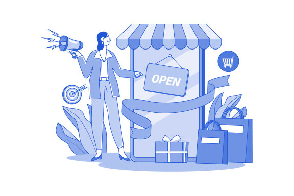 M675_Digital Marketing Illustration Pack 2