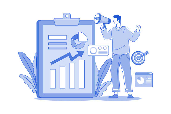 M675_Digital Marketing Illustration Pack 2