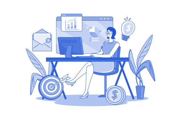 M672_Digital Business Illustration Pack 1