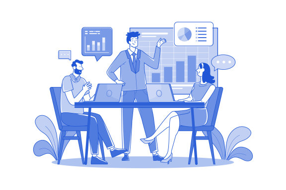 M672_Digital Business Illustration Pack 1