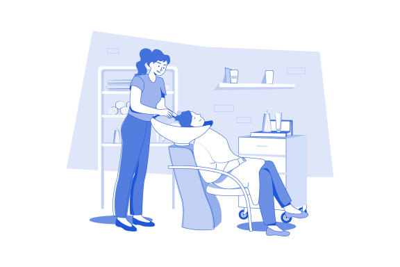 M669_Beauty Salon & Spa Illustration Pack