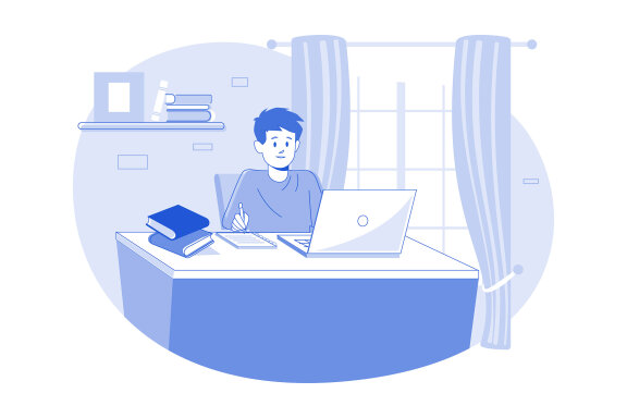 M668_Social Distancing Illustration Pack