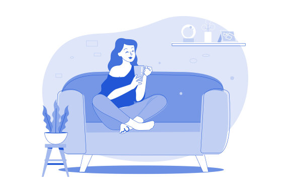 M668_Social Distancing Illustration Pack