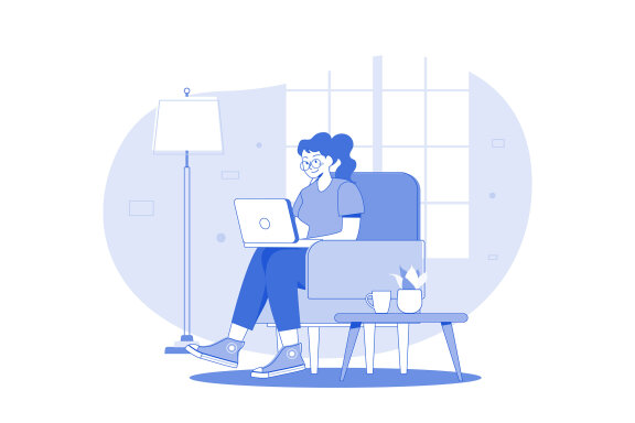 M668_Social Distancing Illustration Pack