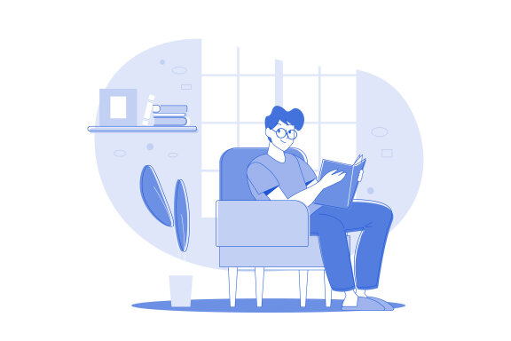 M668_Social Distancing Illustration Pack