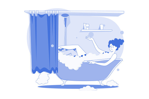 M668_Social Distancing Illustration Pack