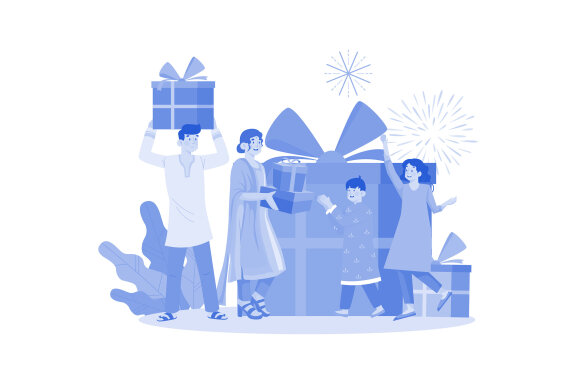 M661_Diwali Celebration Illustration Pack