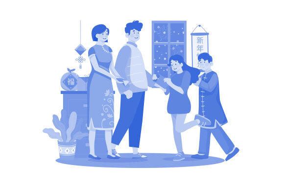 M659_Chinese New Year Illustration Pack