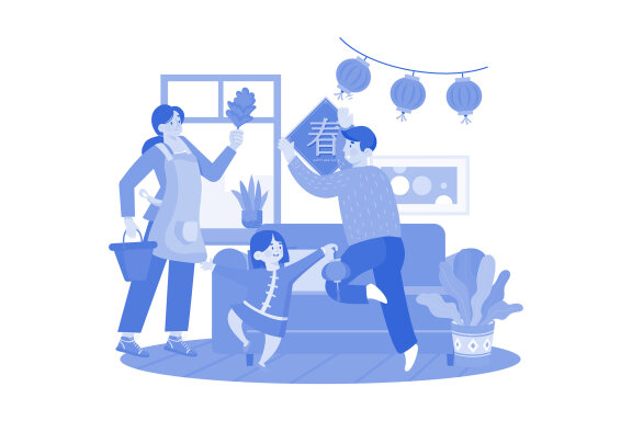 M659_Chinese New Year Illustration Pack
