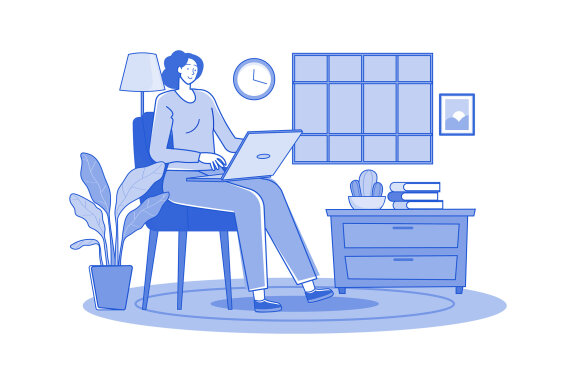 M658_People In Lockdown Illustration Pack