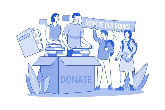 M657_Charity and Donation Illustration Pack
