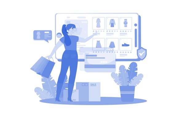 M648_Online Shop Illustration Pack