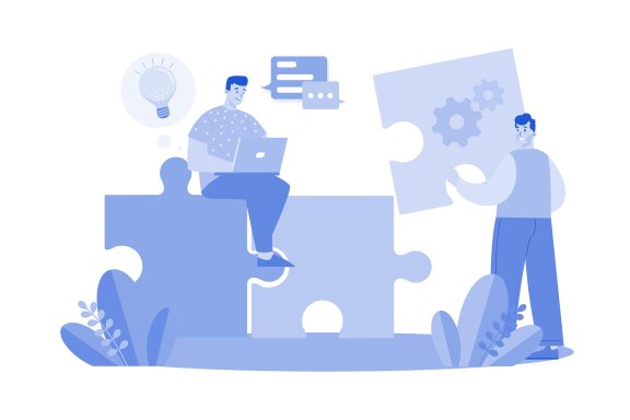 M643_Business Teamwork FREE Illustration Pack