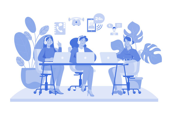 M628_Customer Support Illustration Pack 2