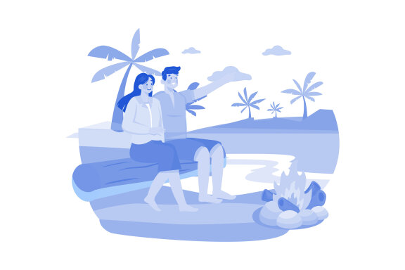 M627_Vacation Travel Illustration Pack 2