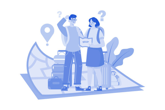 M627_Vacation Travel Illustration Pack 2