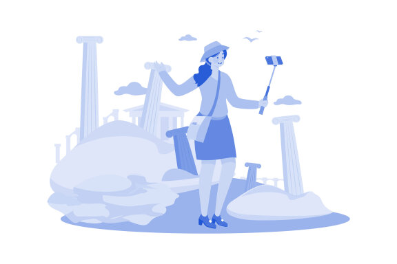 M627_Vacation Travel Illustration Pack 2